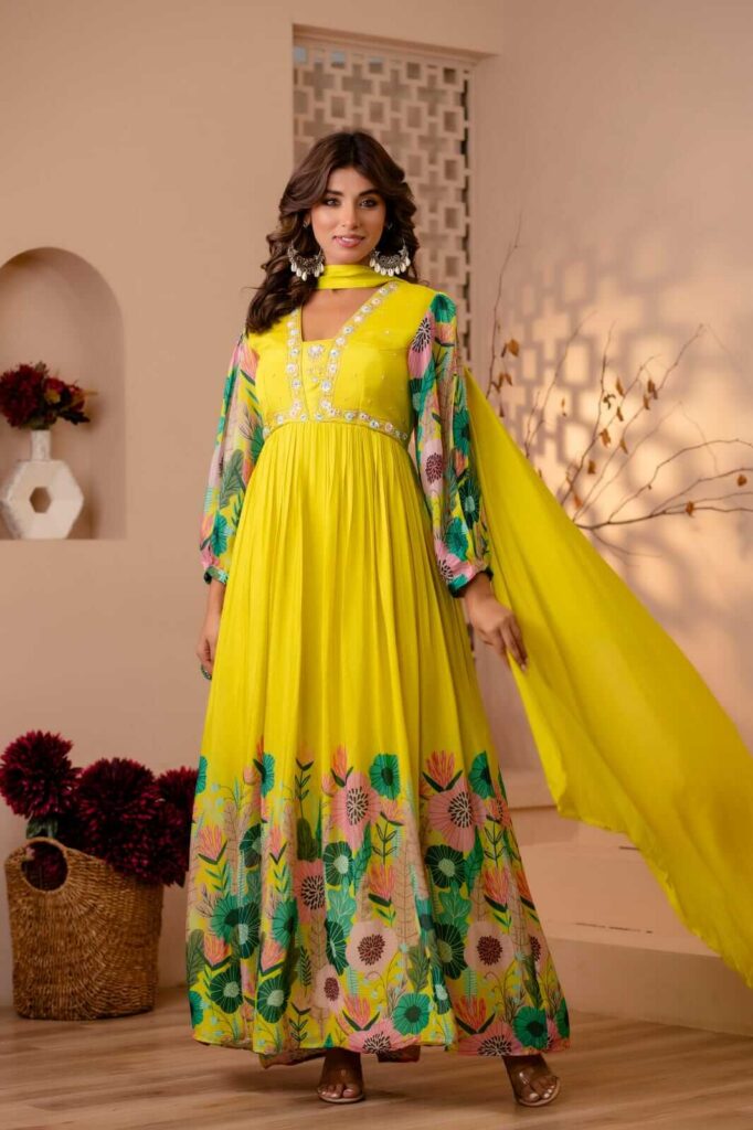 Floor-Length Kurti