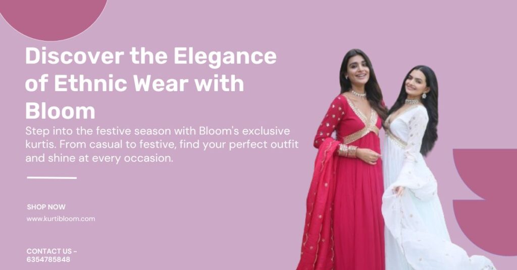 Buy kurtis from Bloom