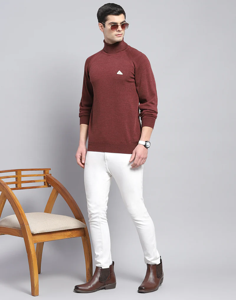 men sweater with jeans