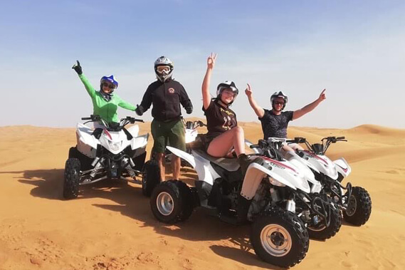 quad bike rental Dubai price